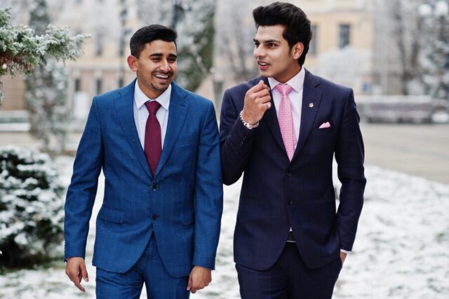 Two-piece suit tailoring